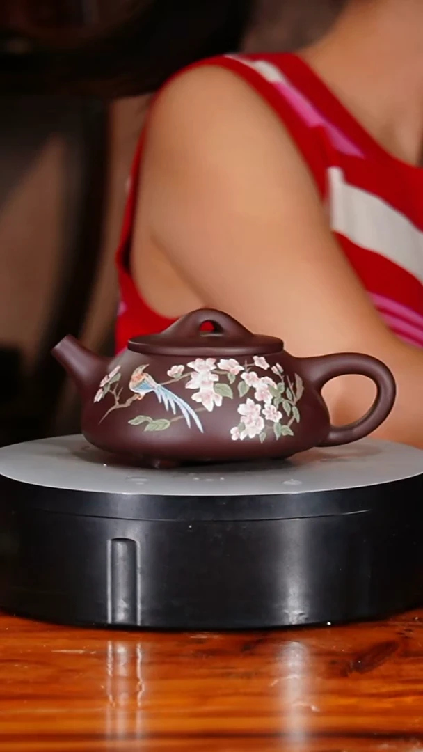 宜兴原矿紫砂壶茶壶350C