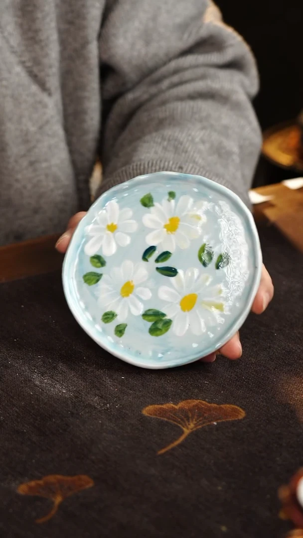 【闪购商品】茶点盘茶点盘小雏菊