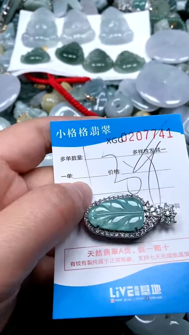 【闪购商品】翡翠颈饰未镶嵌闪购商品0207741