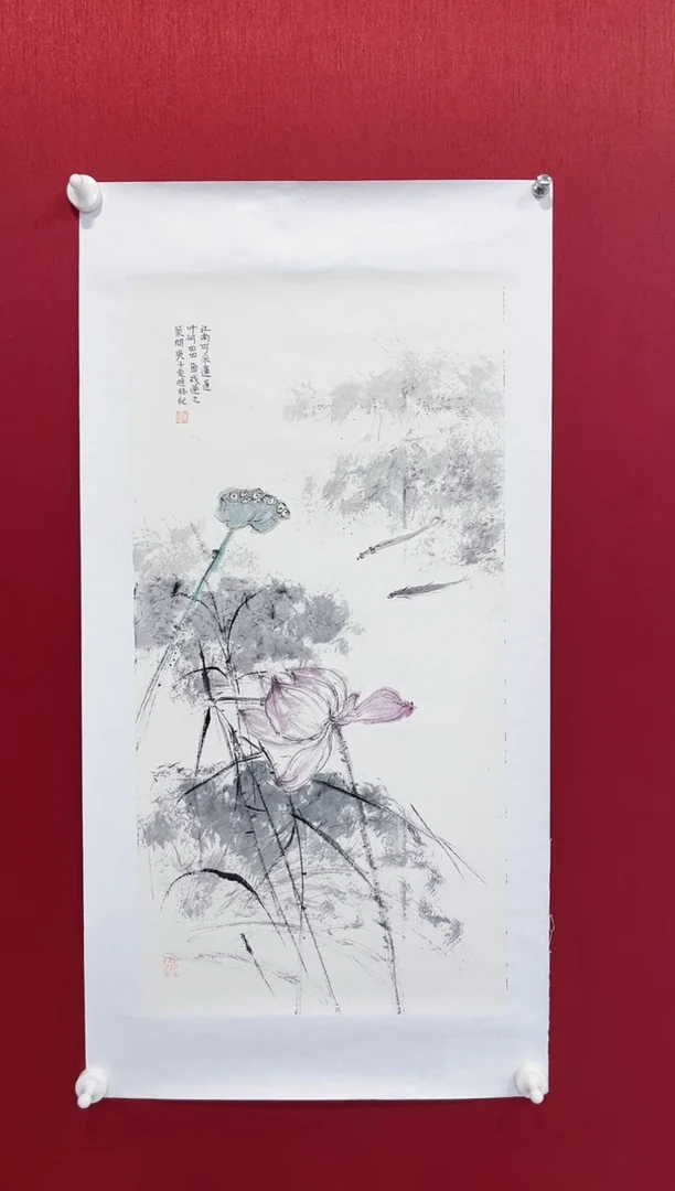 国画秦燕格老师画作