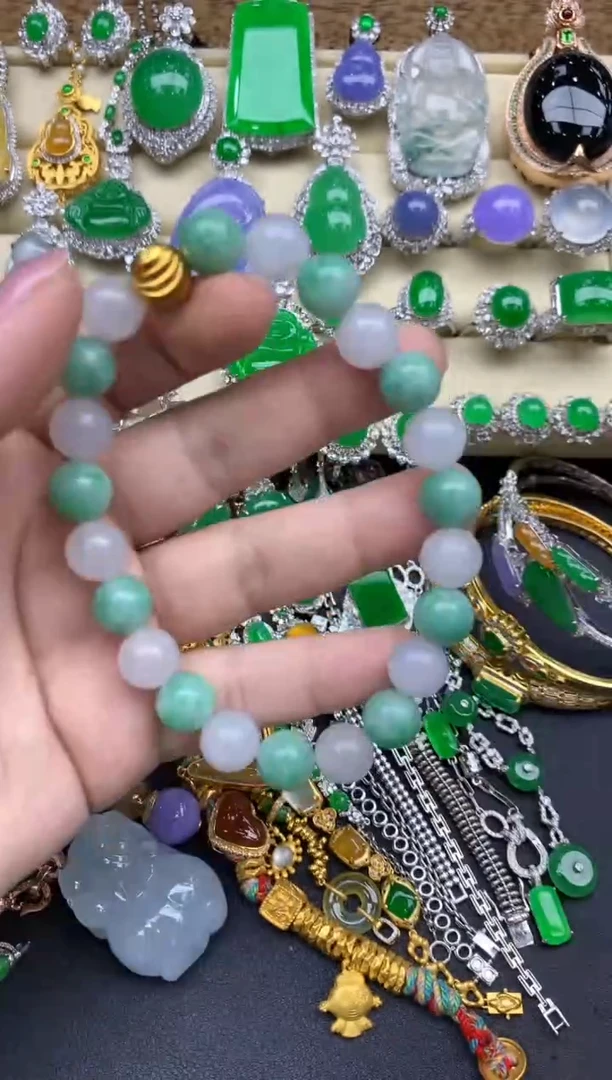 【闪购商品】翡翠手串未镶嵌113-中国好珍宝