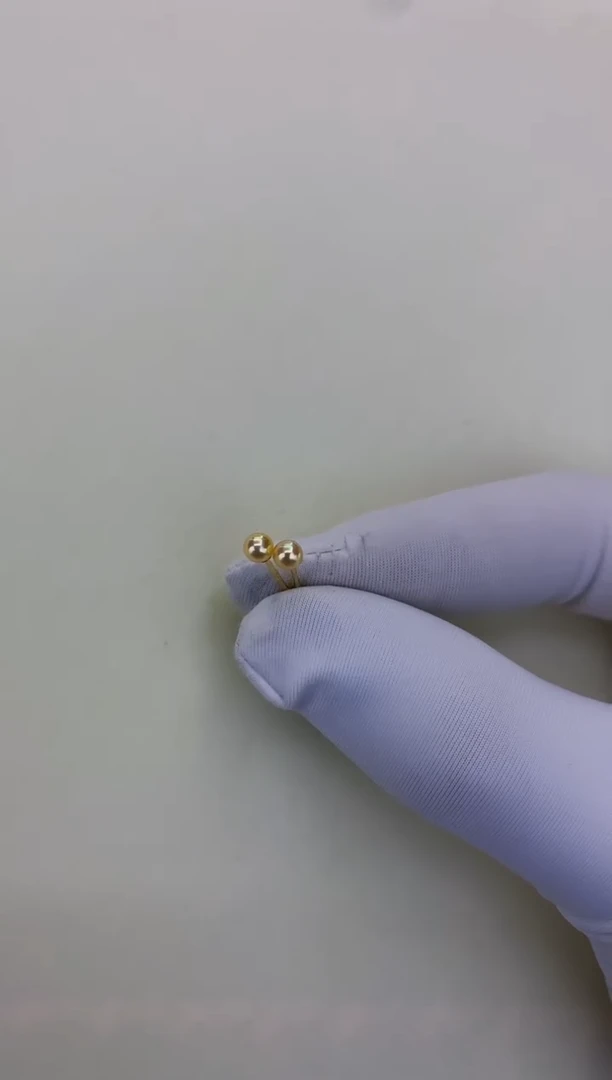 银S925镶嵌DA海水珍珠 GD133 耳钉 4