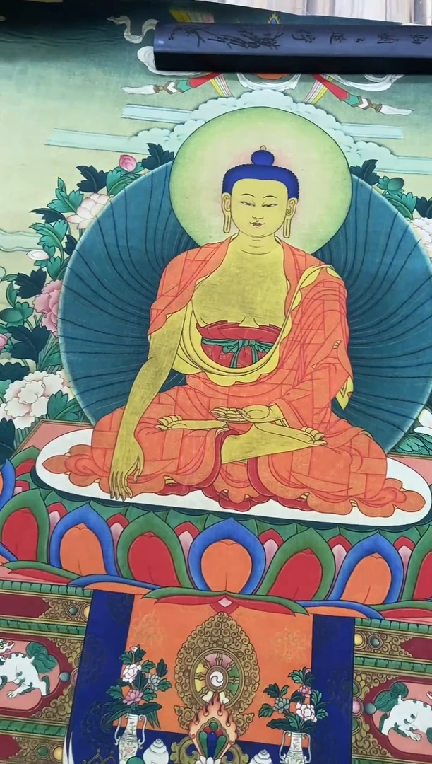 卷轴画精品挂饰 唐卡tk16081