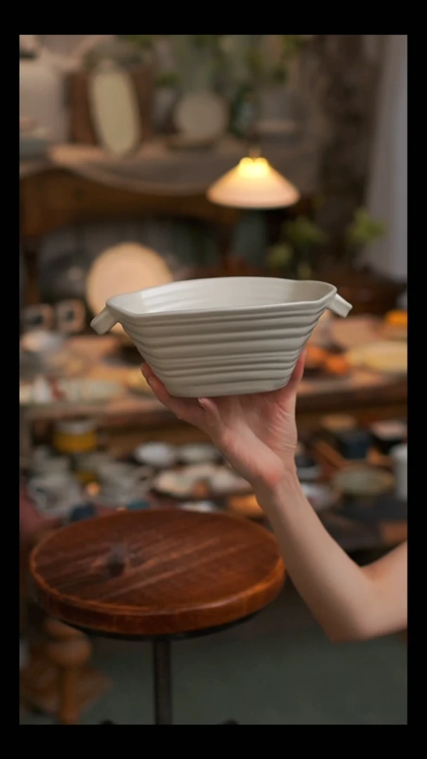 塑料听溪陶瓷工作室  碗1 个