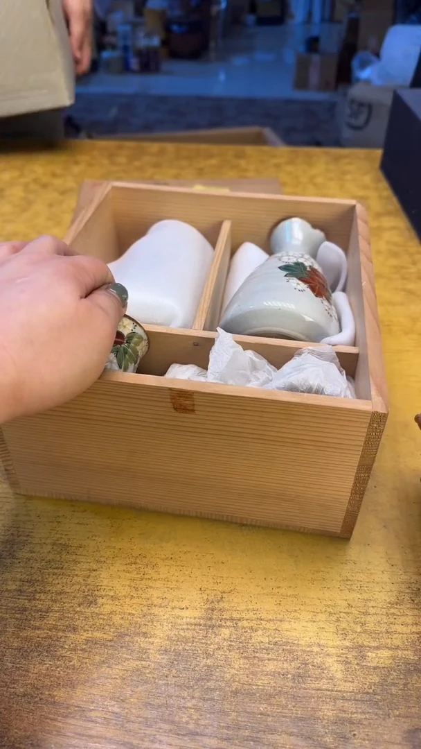 瓷器瓷器瑕疵脏旧58俩壶五杯