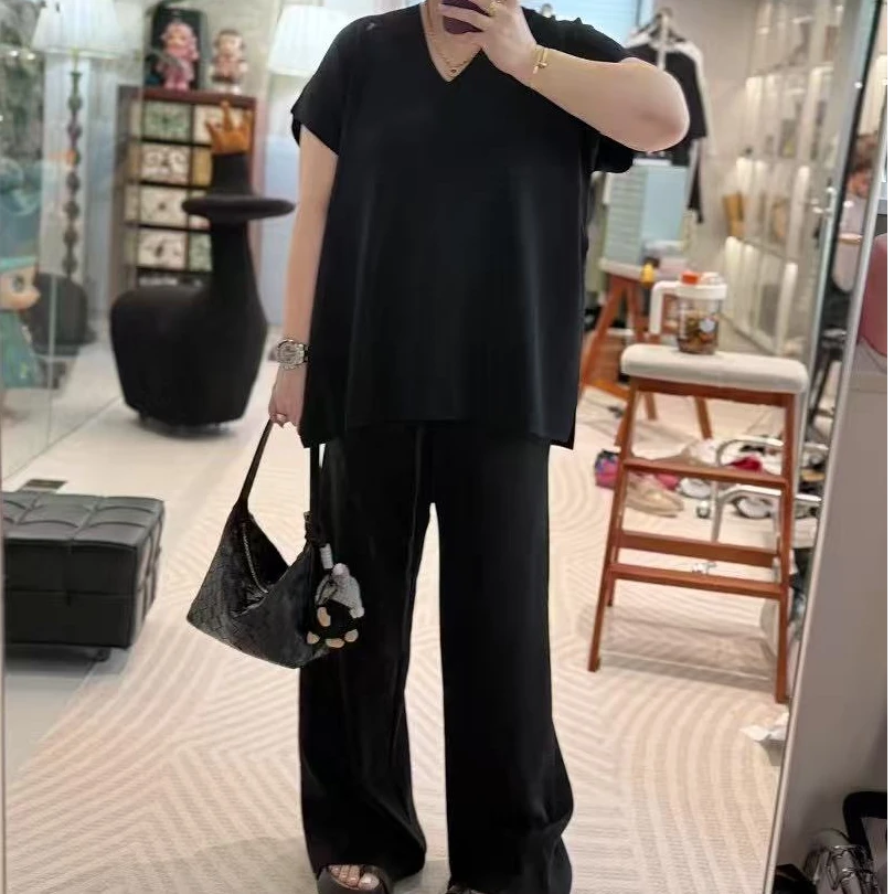 Meet遇见-夏季定制版莱赛尔针织套装