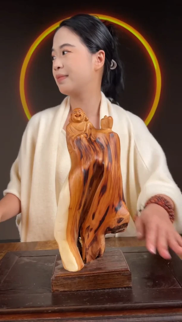 柏木（崖柏）手工摆件,先抢先得! 编号:224