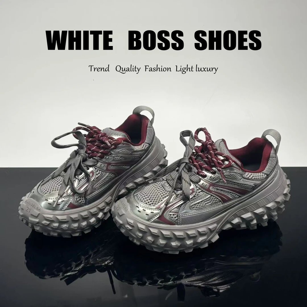 潮流时尚新款老爹鞋百搭厚底女鞋舒适休闲鞋 5600