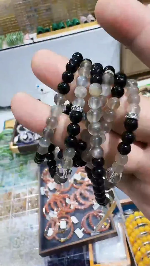 未镶嵌手串水晶56水晶手串
