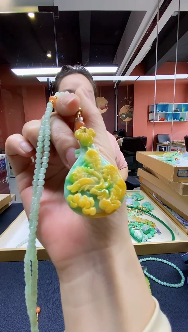 颈饰未镶嵌翡翠翡翠吊坠