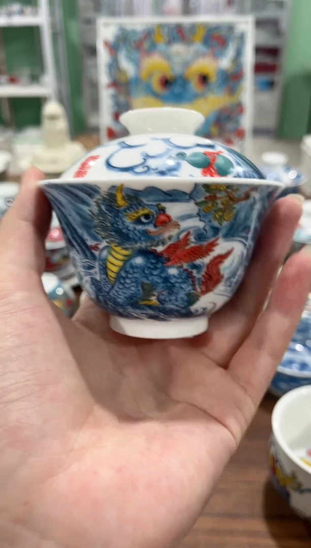拙明院（清仓价格）盖碗
