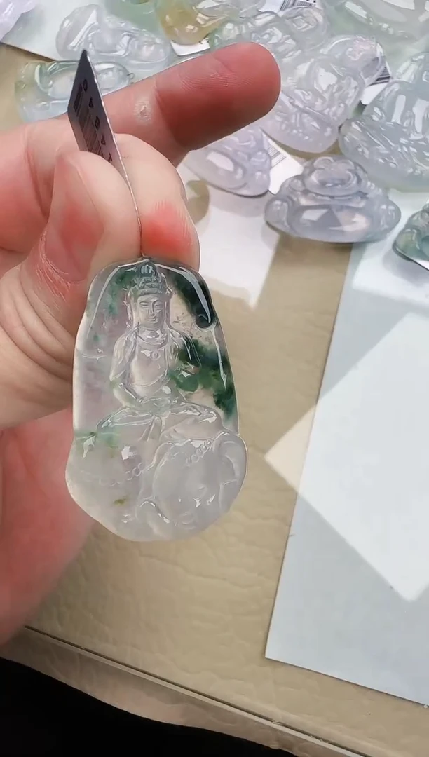 颈饰未镶嵌翡翠缅甸翡翠a货