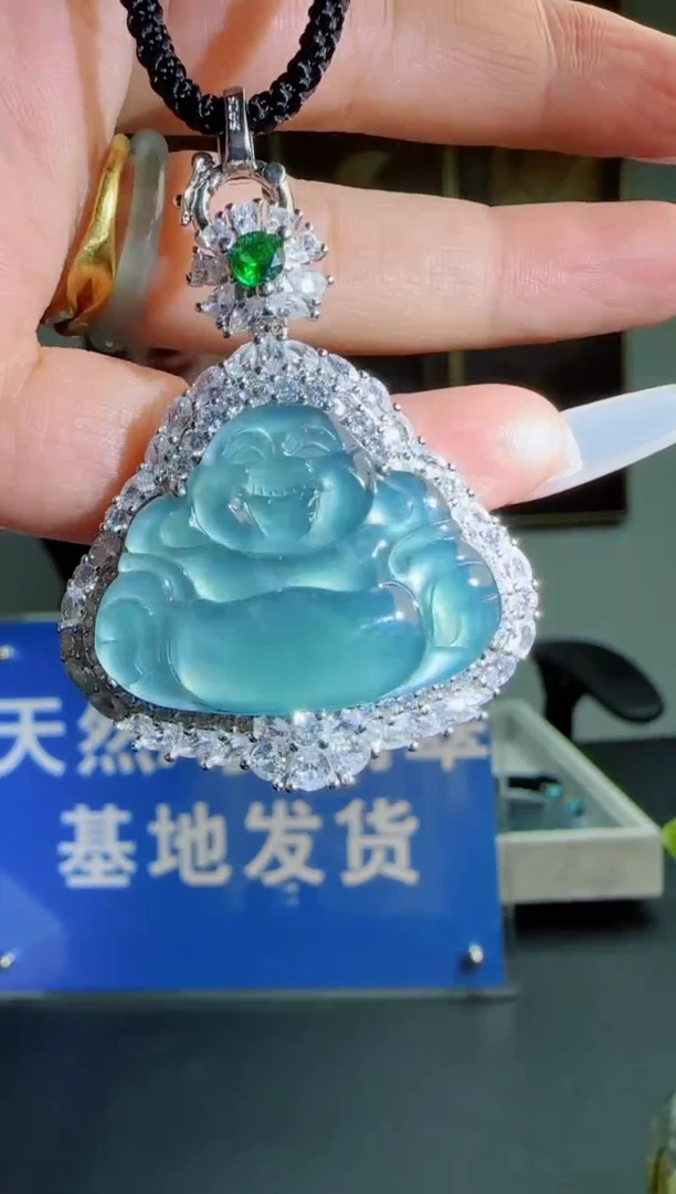 【闪购商品】翡翠颈饰未镶嵌多样性随机一件发货
