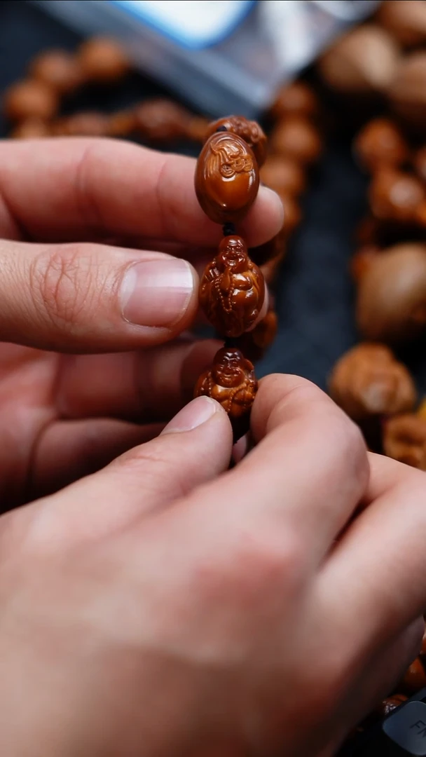 手串/手链橄榄核橄榄核 微花