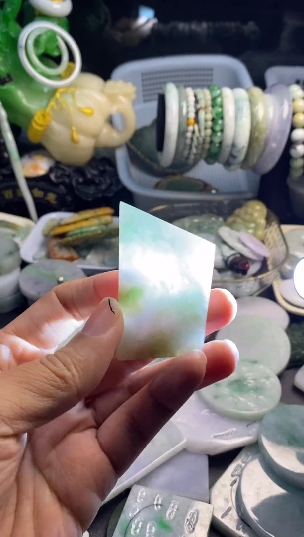 散珠翡翠翡翠A货21