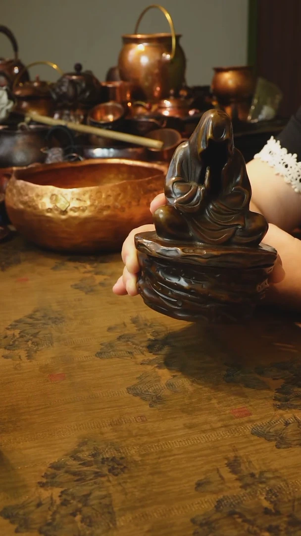 无相佛黄铜香炉【冲之雅器】