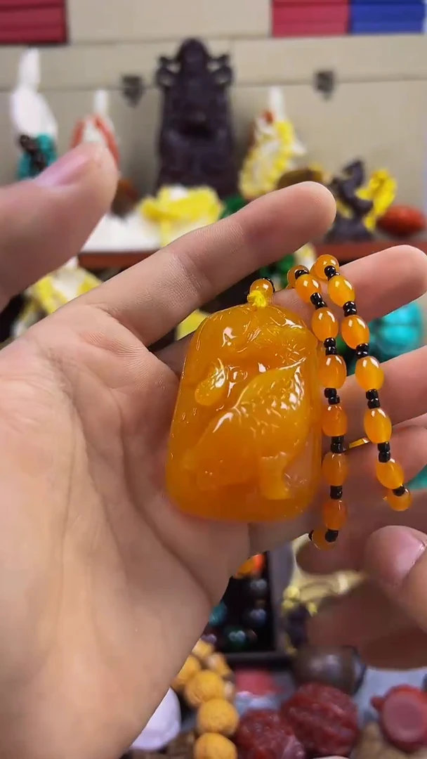 未镶嵌蜜蜡手链主播推荐！主播推荐！！