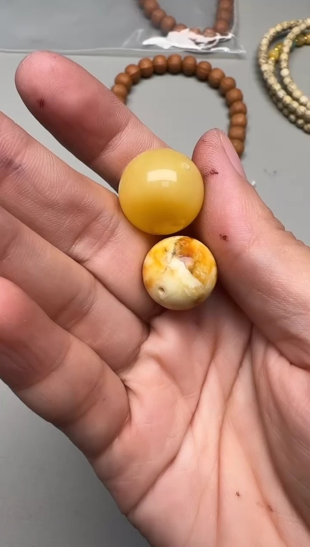 裸石蜜蜡未镶嵌蜜蜡单珠