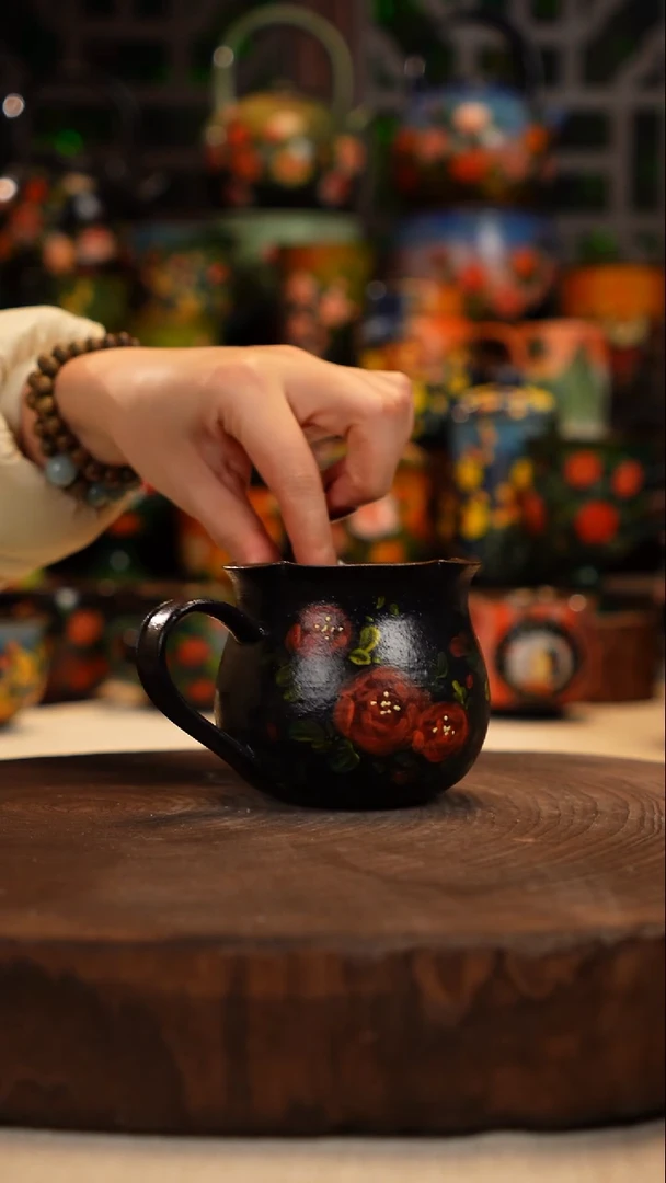 油画   釉下彩   杯子