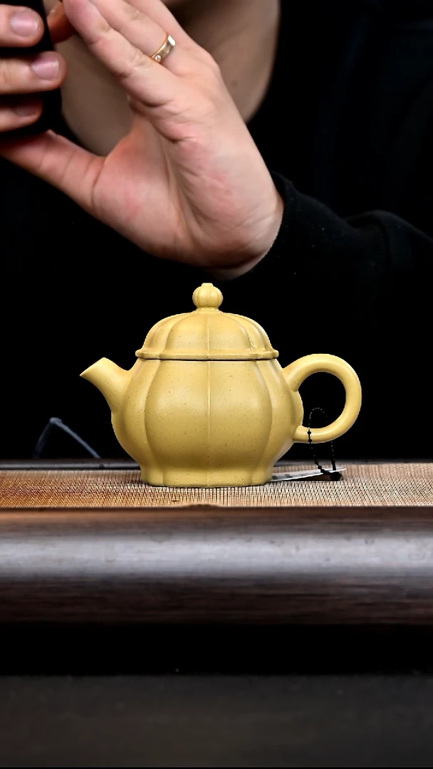 【闪购商品】紫砂茶壶JST16449 高潘 本绿