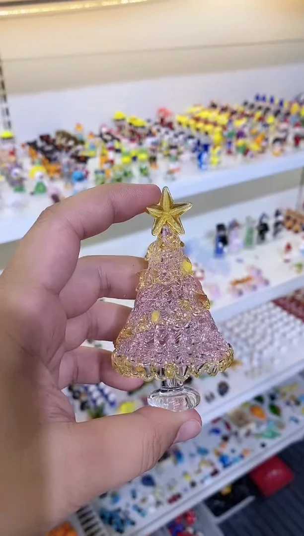 琉璃手工艺品圣诞树