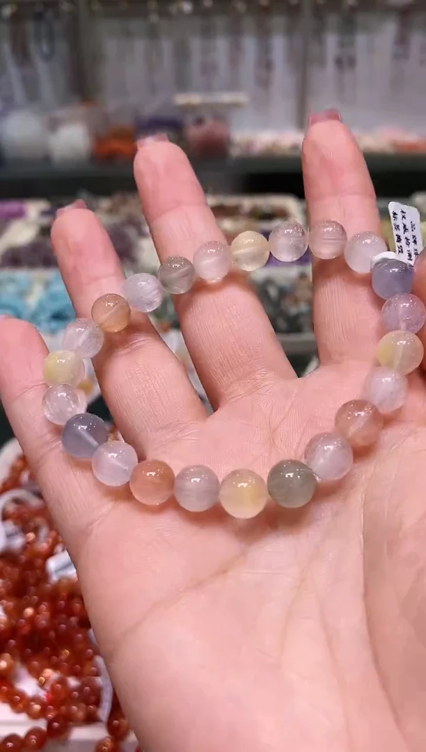 未镶嵌手链水晶多样性发其一兔毛8+