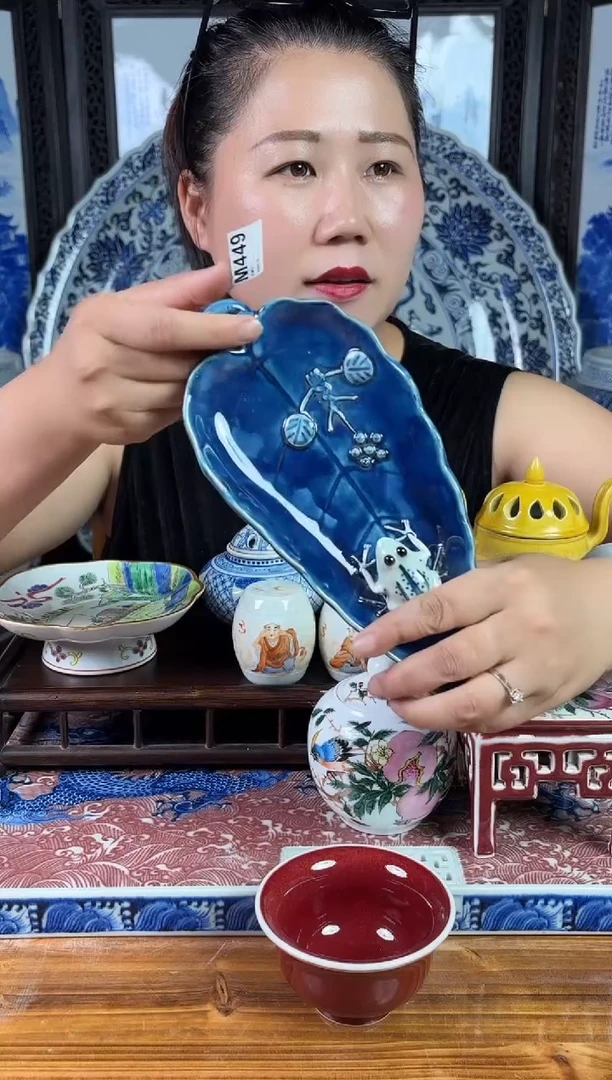 摆件景德镇陶瓷仿古摆件M449