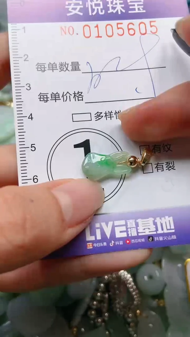 【闪购商品】翡翠颈饰未镶嵌闪购0105605