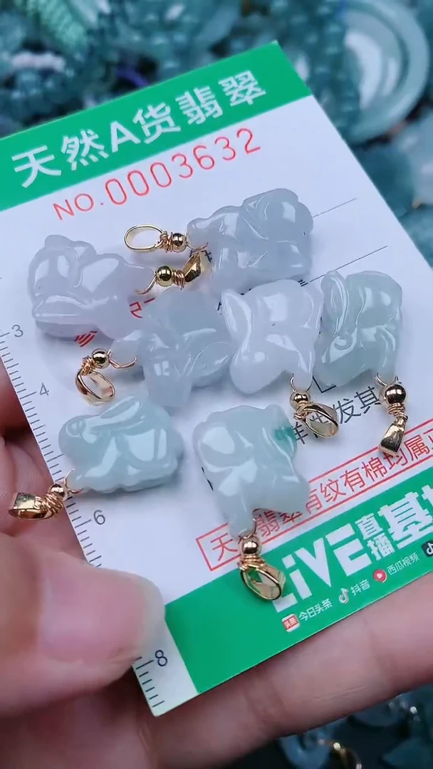 颈饰未镶嵌翡翠.0003632多样性发其中之一