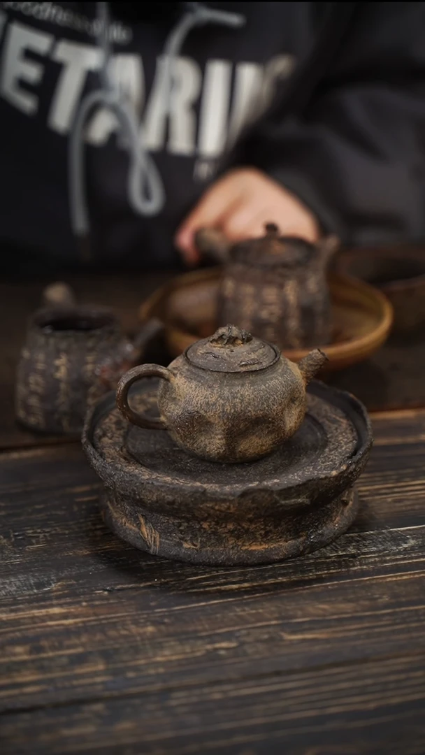 全手工制作  南蛮后手壶