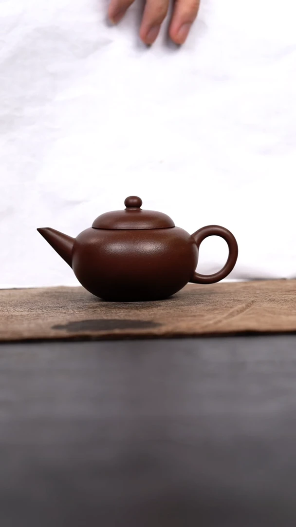 茶壶紫砂原矿手工壶108CC