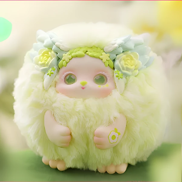 正版Letsvan芙哩哩花田仙踪毛绒玩偶手办公仔二代可爱摆件礼物女