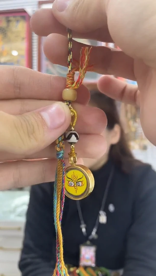 手链纯手绘唐卡 （非质量不退不换）