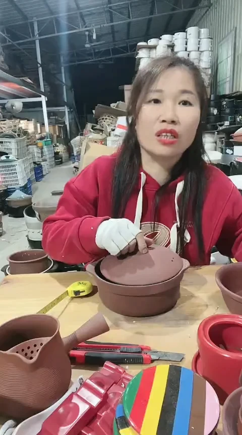 【闪购商品】瑕疵1.2紫砂锅不能干烧