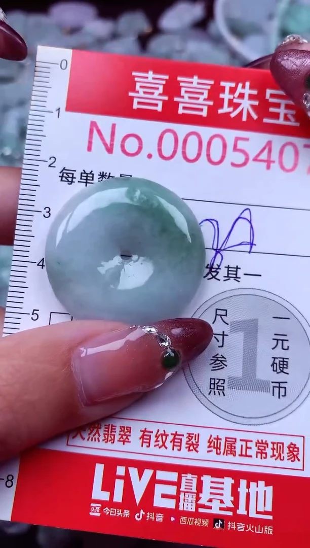 吊坠(不含链)未镶嵌翡翠5407