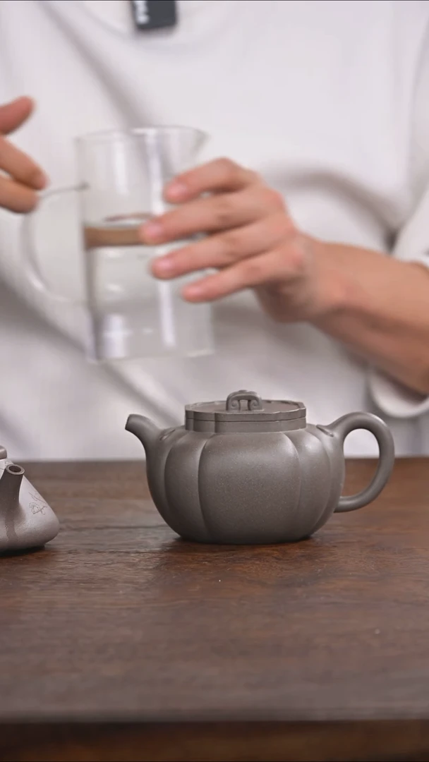 茶壶紫砂虫*特紫太极如意茶壶