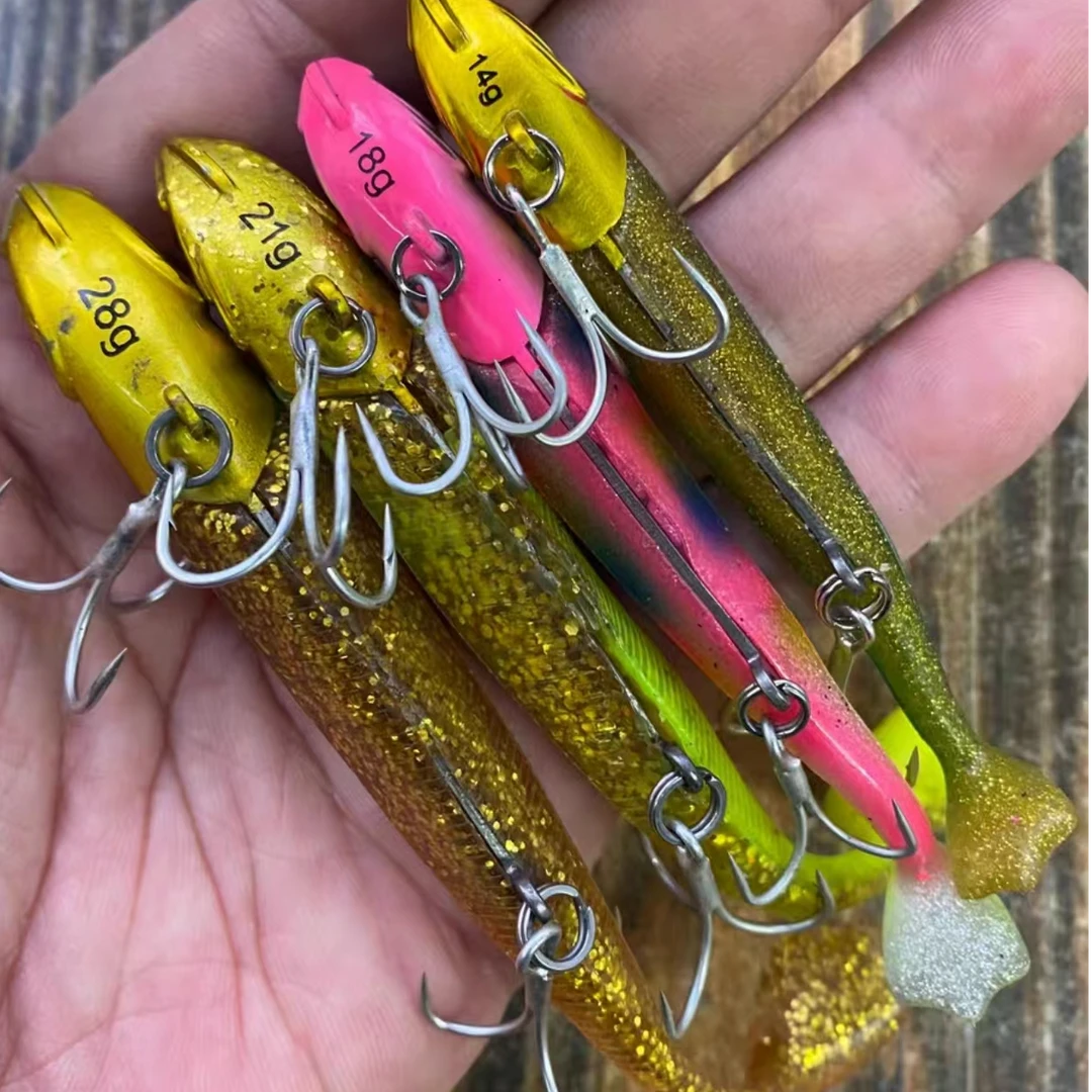 DAIWA达瓦【RODEM HEAD】鲆狂鸦片鱼鲈鱼铅头路亚饵