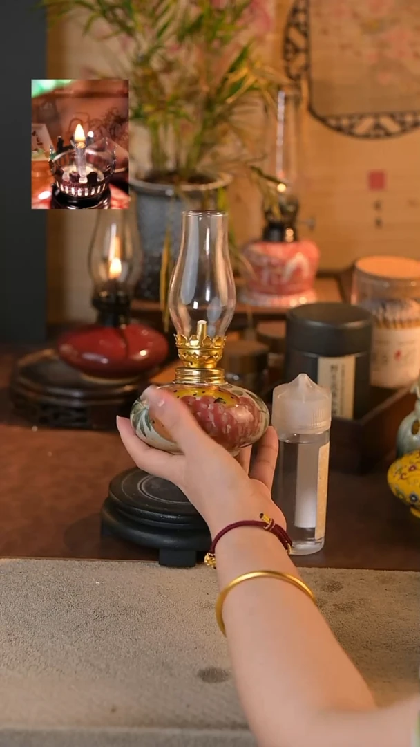 景德镇陶瓷香薰灯摆件