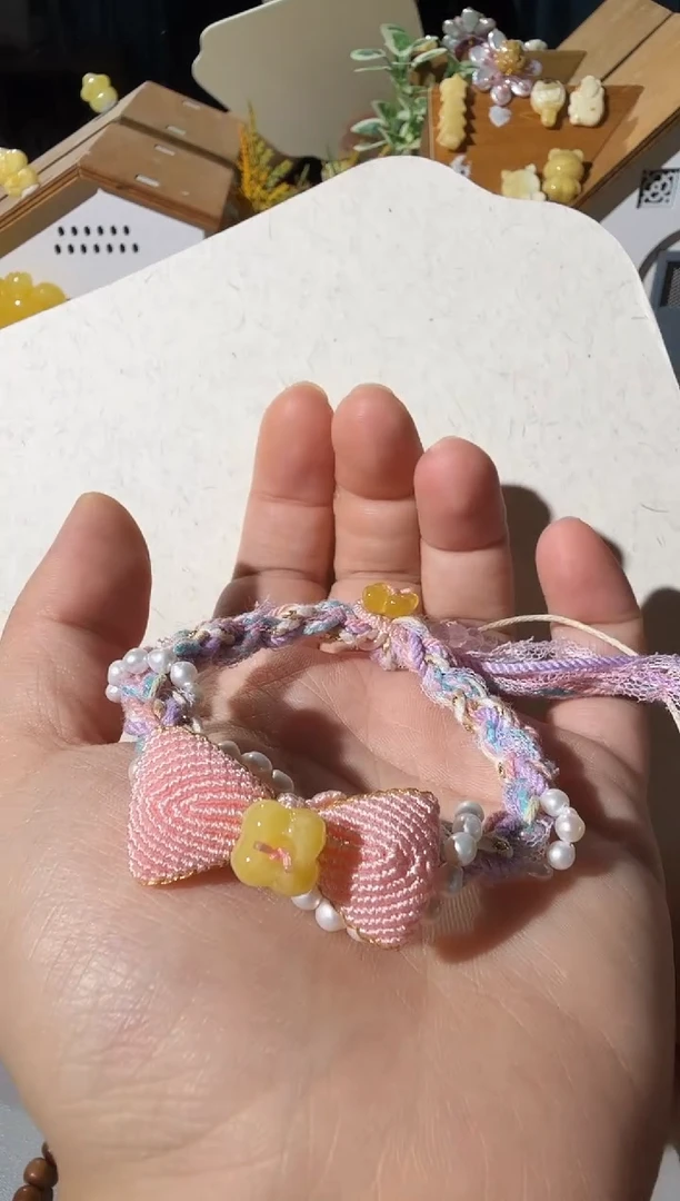 手链蜜蜡未镶嵌蜜蜡桂花手链