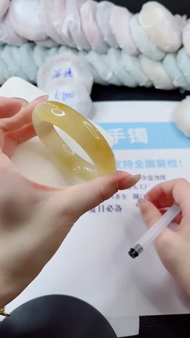未镶嵌手镯石英质玉多样性发货L152