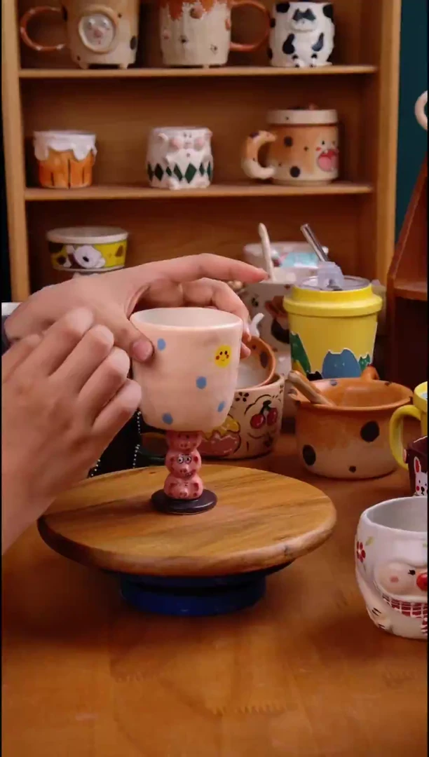 摆件陶景德镇手工原创陶瓷