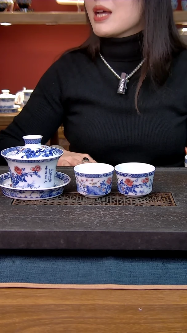 简装家用款3件套 白瓷陶瓷茶具