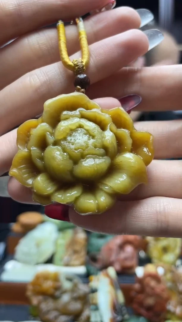 未镶嵌岫玉吊坠·多样性发货*拍一发一