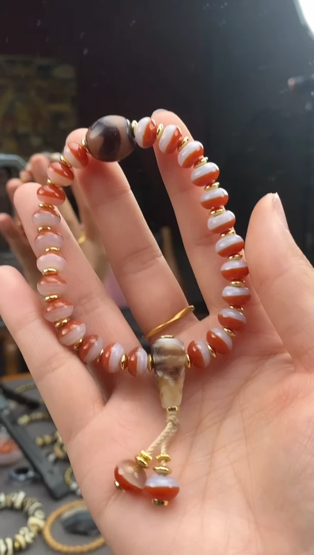 未镶嵌颈饰玛瑙/玉髓-0809-134