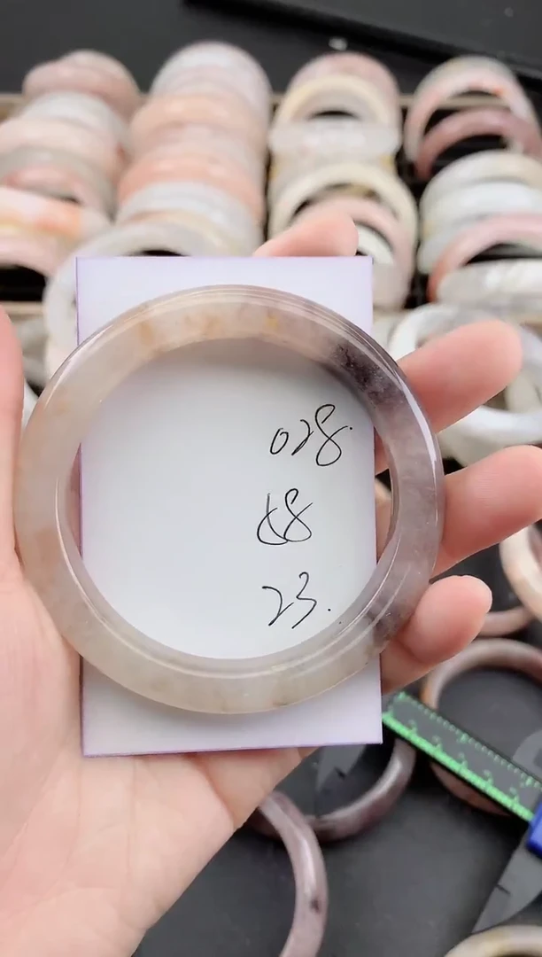 未镶嵌手镯石英质玉（金丝玉）028