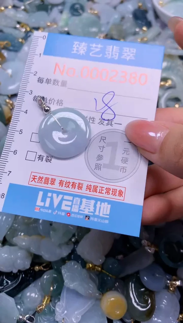 颈饰未镶嵌翡翠2380