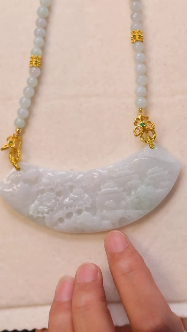 【闪购商品】翡翠颈饰未镶嵌24小时内发货质保A货
