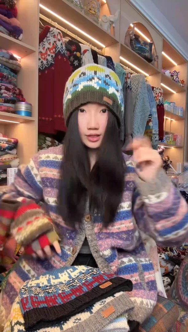 羊毛美利奴奔腾小马冷帽