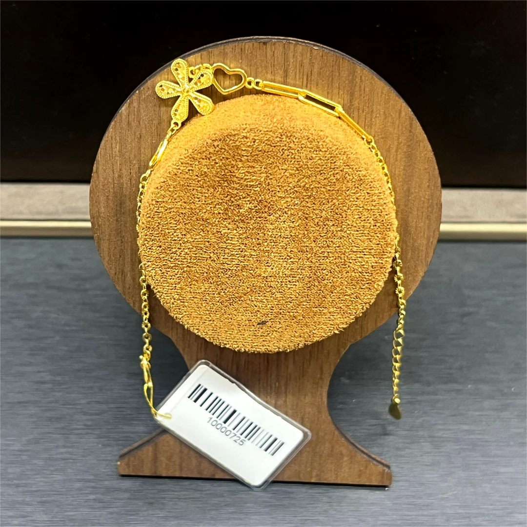 足银手链 足银手链 情定之花小手链 女士手链