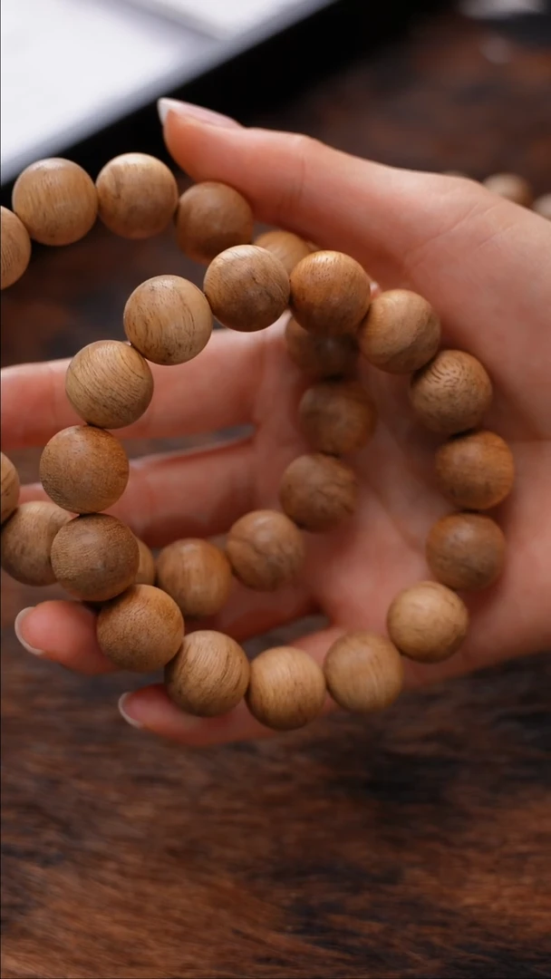 沉香手串ZY1251-1加里曼丹沉香单圈手串多样性发一